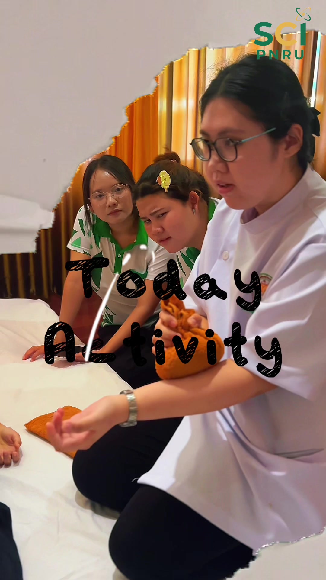 มาประคบสมุนไพรกันค่ะ ปี 2 มาแล้ว!!  🩷🥰 #ATTMPNRU  #วิทยาศาสตร์ราชภัฏพระนคร  #SCIpnru  #การแพทย์แผนไทยประยุกต์ ✨